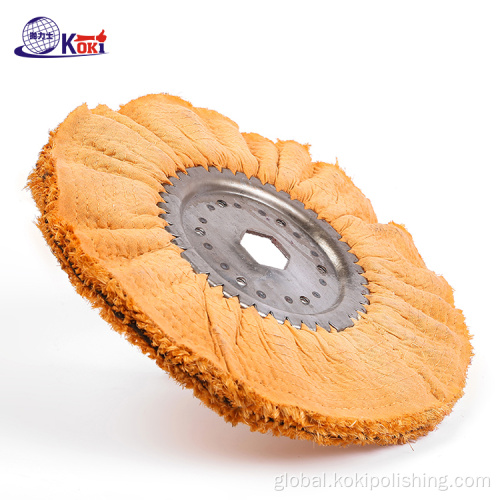 Sisal Cloth Wheel Stitched Sisal Cloth Buffing Wheel Factory